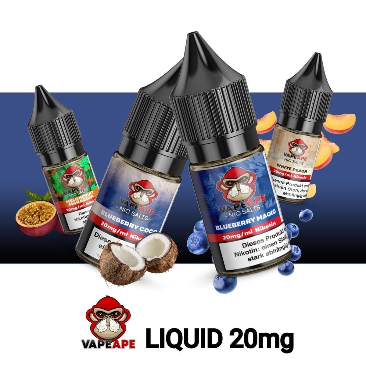 liquid mit nikotin 20mg ELFBAR Liquid kaufen | ab 6,99€ | Original ELFLIQ main image 1