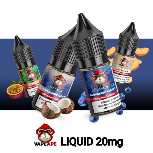 VapeApe Liquid | 20mg | 10ml