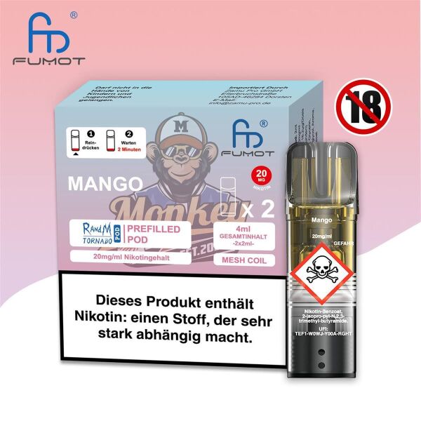 RandM Tornado Pod | Mango | Elfa kompatibel