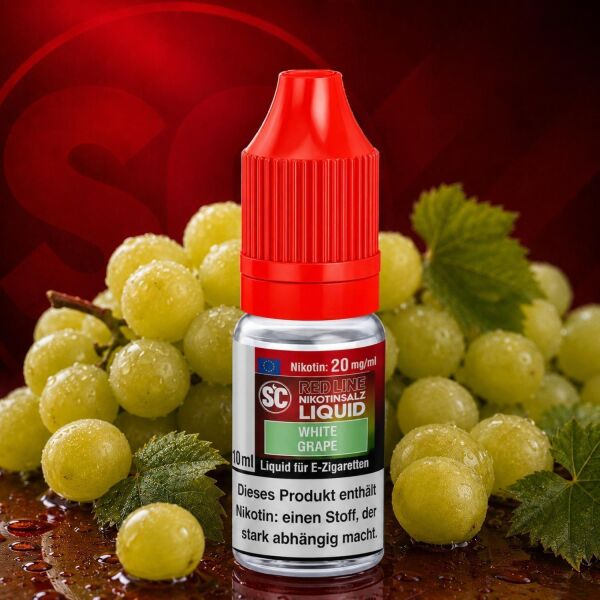 SC Red Line Nikotinsalz-Liquid – White Grape, 20 mg/ml