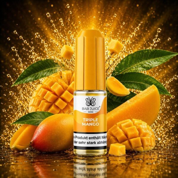 Bar Juice 5000 | Nicsalt Liquid | Triple Mango | 20mg/ml
