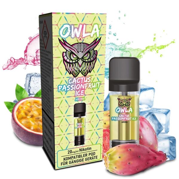 OWL Owla | Pod | Cactus Passionfruit Ice | ELFA-Kompatibel