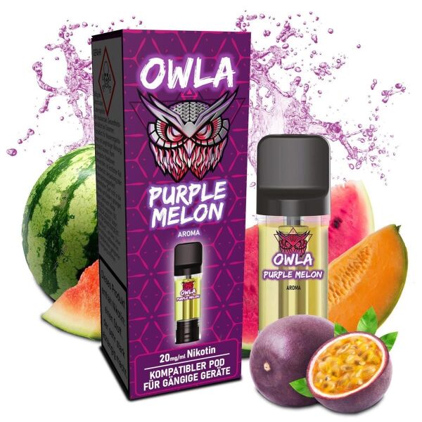 OWL Owla Pod – Purple Melon, ELFA-kompatibel