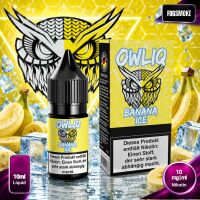 OWLIQ | Nicsalt Liquid | Banana Ice | 10mg/ml