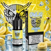 OWLIQ Nikotinsalz-Liquid – Banana Ice, 20 mg/ml