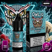 OWLIQ | Nicsalt Liquid | Iced Vanilla Berry | 20mg/ml