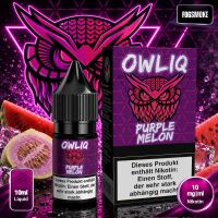 OWLIQ | Nicsalt Liquid | Purple Melon | 10mg/ml