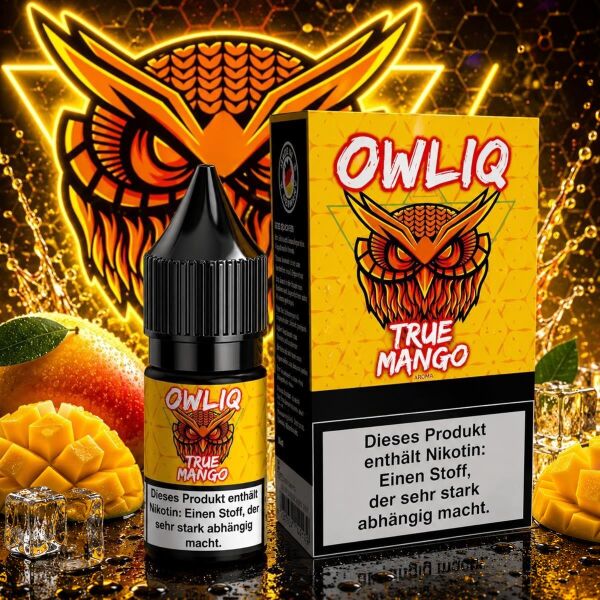 OWLIQ Nikotinsalz-Liquid – True Mango, 20 mg/ml