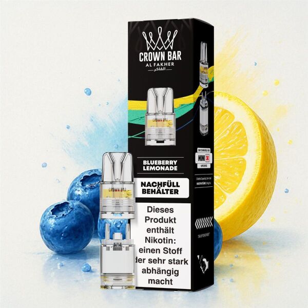 Al Fakher 3K Mini | Pod | Blueberry Lemonade