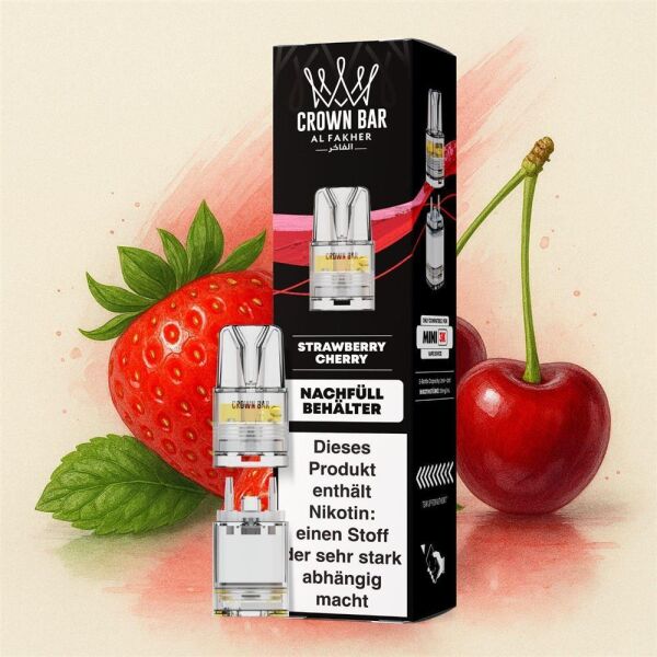 Al Fakher 3K Mini | Pod | Strawberry Cherry