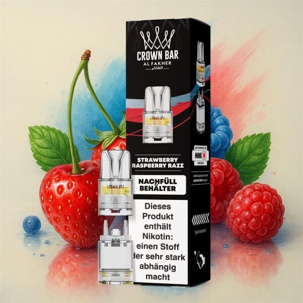 Al Fakher 3K Mini | Pod | Strawberry Raspberry Razz