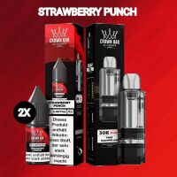 Al Fakher 30K Cubic | Strawberry Punch | 2x Liquid &...