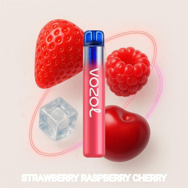Vozol Neon 800 | Strawberry Raspberry Cherry