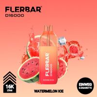 Flerbar D16000 Big-Puff-System – Watermelon Ice, 10...