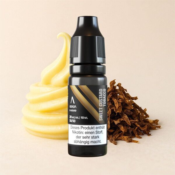 Adalya Liquid | Sweet Custard Tobacco | 20mg/ml