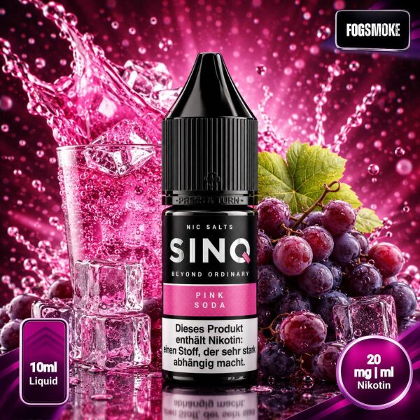 SINQ | Nicsalt Liquid | Pink Soda | 20mg/ml