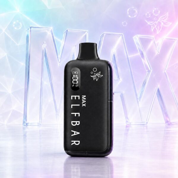 Elfbar MAX, Pod-Kit, Black