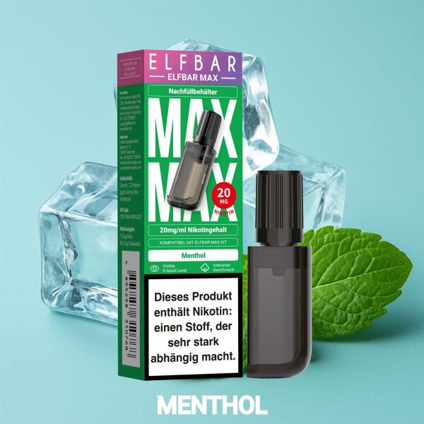 Elfbar MAX | POD | Menthol | 10ml