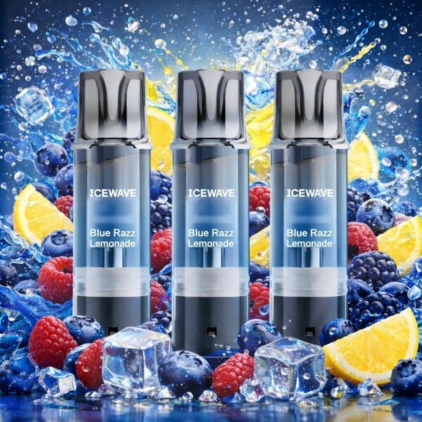 Icewave 3er-Pods – Blue Razz Lemonade, ELFA-kompatibel