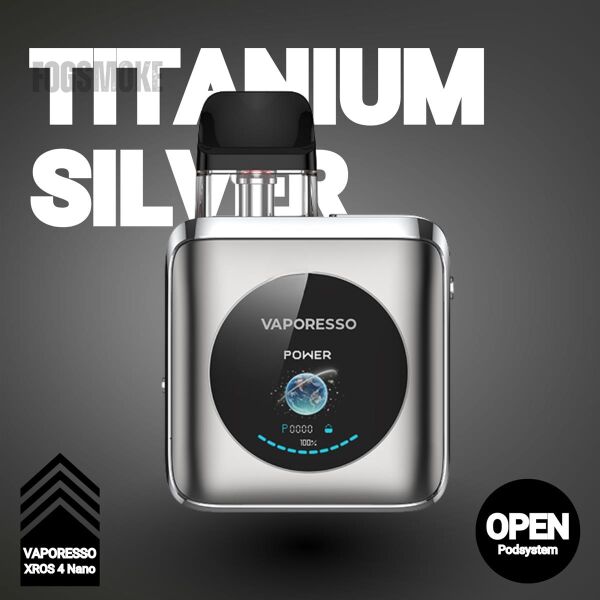 Vaporesso XROS 4 Nano | Titanium Silver