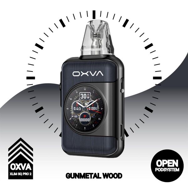 OXVA Xlim SQ Pro 2 | Gunmetal Wood