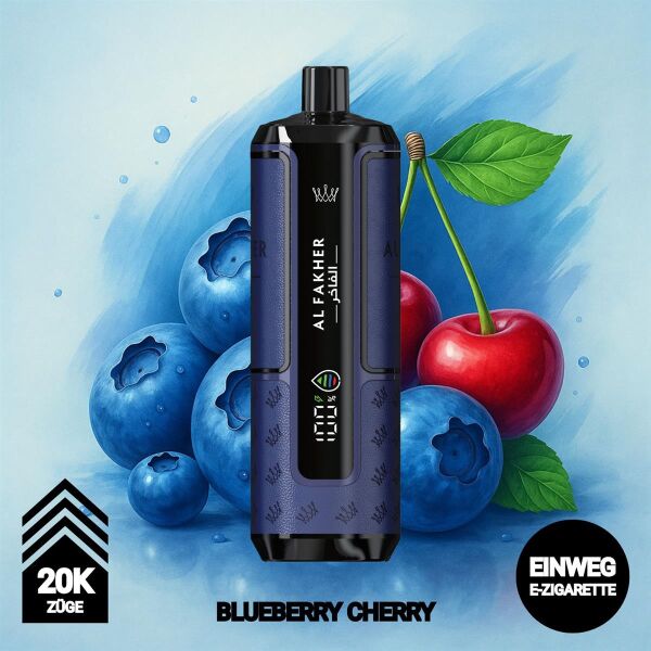 Al Fakher 20k Hypermax | Blueberry Cherry