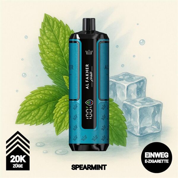 Al Fakher 20k Hypermax | Spearmint