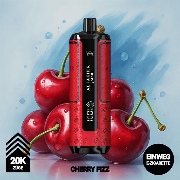 Al Fakher 20k Hypermax | Cherry Fizz