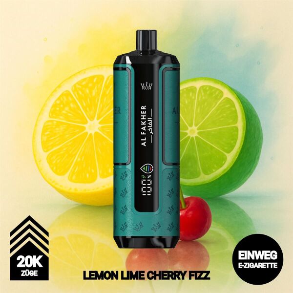 Al Fakher 20k Hypermax | Lemon Lime Cherry Fizz