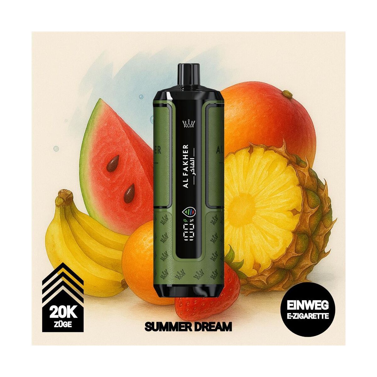 elfbar elfa master akku Al Fakher Hypermax Summer Dream main image 0