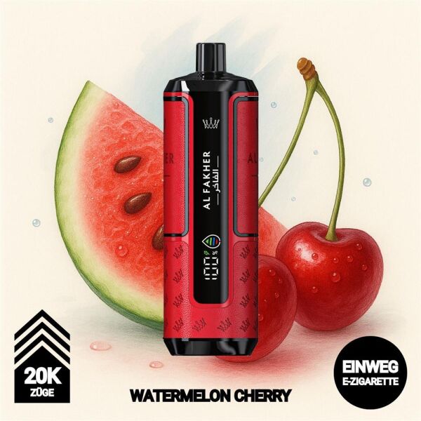 Al Fakher 20k Hypermax | Watermelon Cherry
