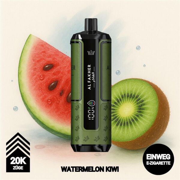 Al Fakher 20k Hypermax | Watermelon Kiwi