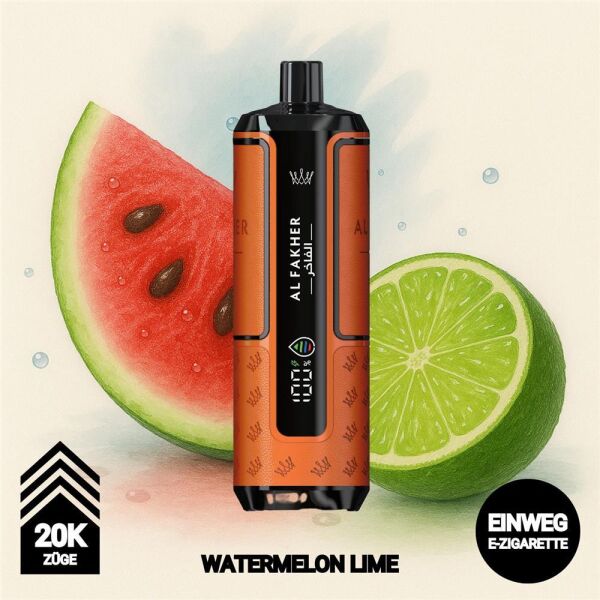 Al Fakher 20k Hypermax | Watermelon Lime