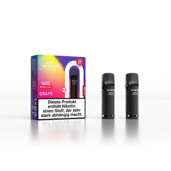 SKE Crystal Pro 800 | Grape | Elfa-Kompatibel