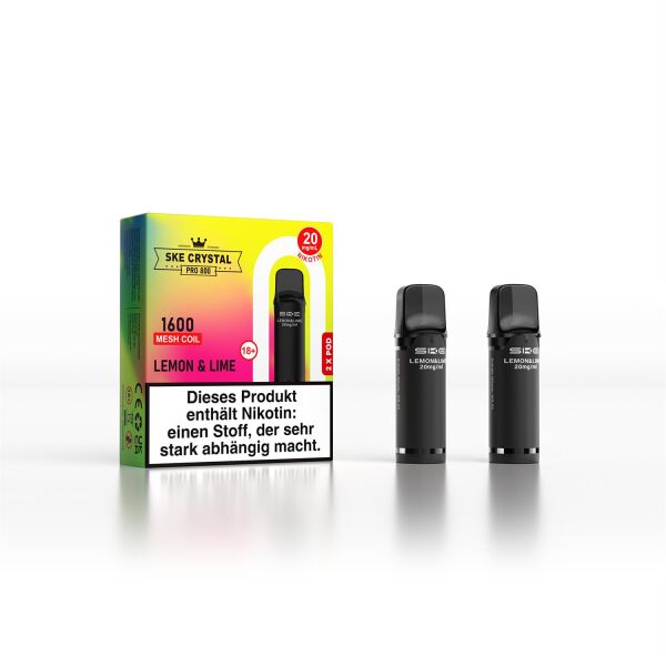 SKE Crystal Pro 800 | Lemon & Lime | Elfa-Kompatibel
