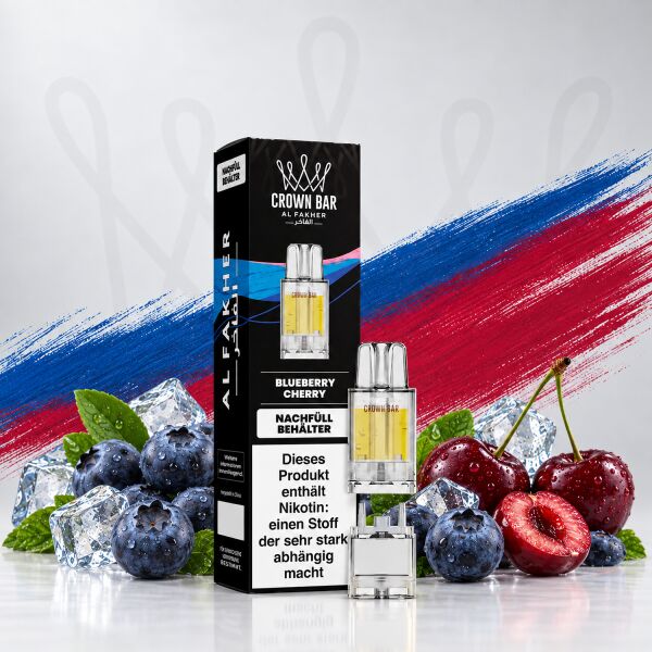 Al Fakher 12K Pro Max Pod – Blueberry Cherry