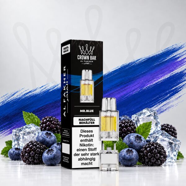 Al Fakher 12K Pro Max Pod – Mr. Blue