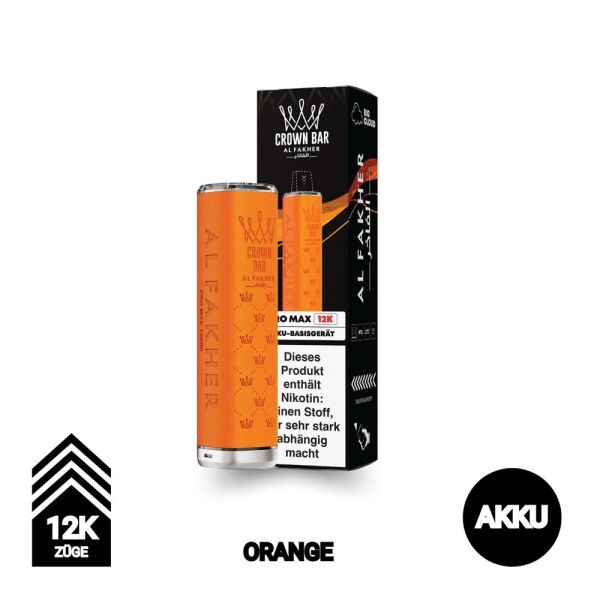 Al Fakher 12K Pro Max | AKKU | Orange