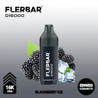 Flerbar D16000 Big-Puff-System – Blackberry Ice, 10...