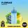 Flerbar D16000 Big-Puff-System – Blueberry Lemon Mentos, 10 ml Liquid + 2 ml Tank