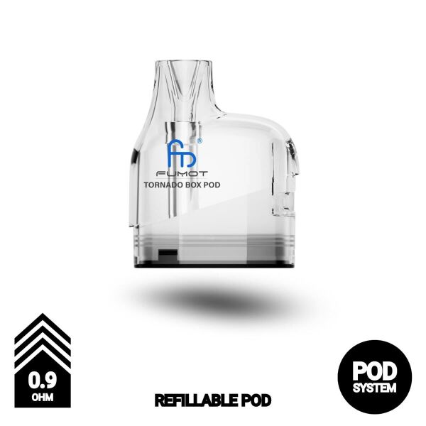 RandM Tornado Digital Box 12000 | Pod-Kit | Leerpod | 2er Pack