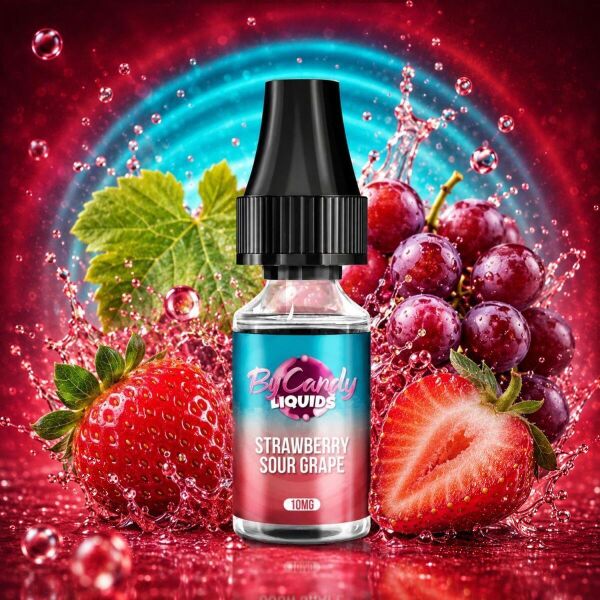 ByCandy Nikotinsalz-Liquid – Strawberry Sour Grape