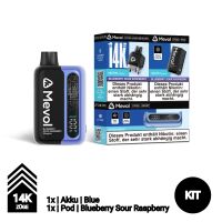 Mevol S7000 | KIT | Akku Blau + Pod Blueberry Sour...