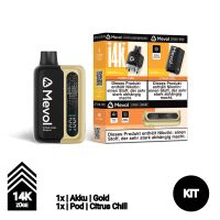 Mevol S7000 | KIT | Akku Gold + Pod Citrus Chill | 14.000...