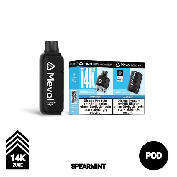 Mevol S7000 | POD | Spearmint