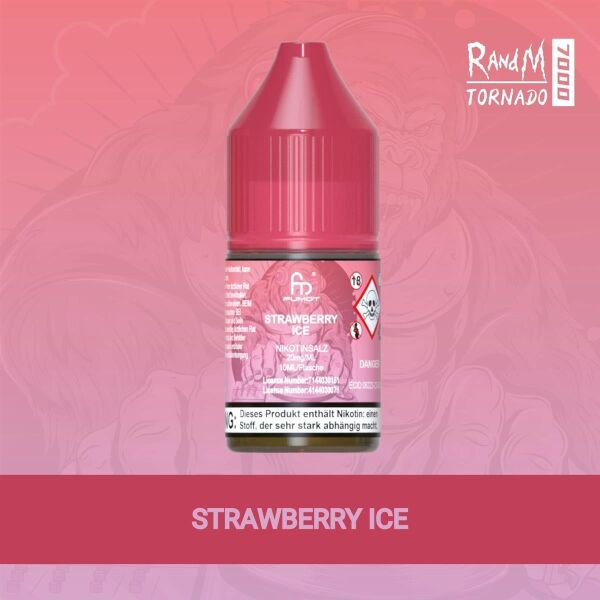 RandM Tornado Strawberry Ice Liquid | S&Frisch! RandM Tornado Strawberry Ice Liquid | S&Frisch!