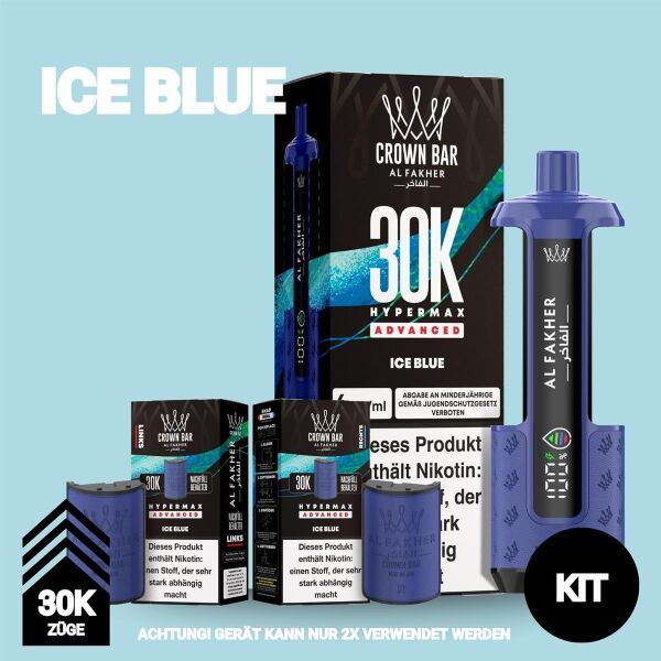 Al Fakher 30k Hypermax | KIT | Ice Blue