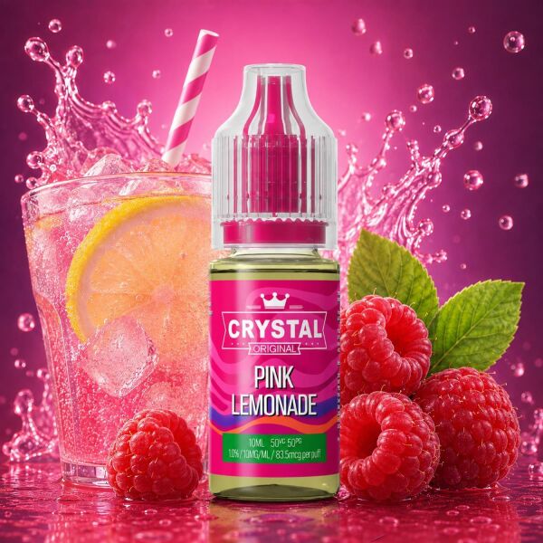 SKE Crystal Nikotinsalz-Liquid – Pink Lemonade
