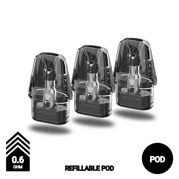 Pava Horiz Pods | 3er Pack | 0,6 Ohm