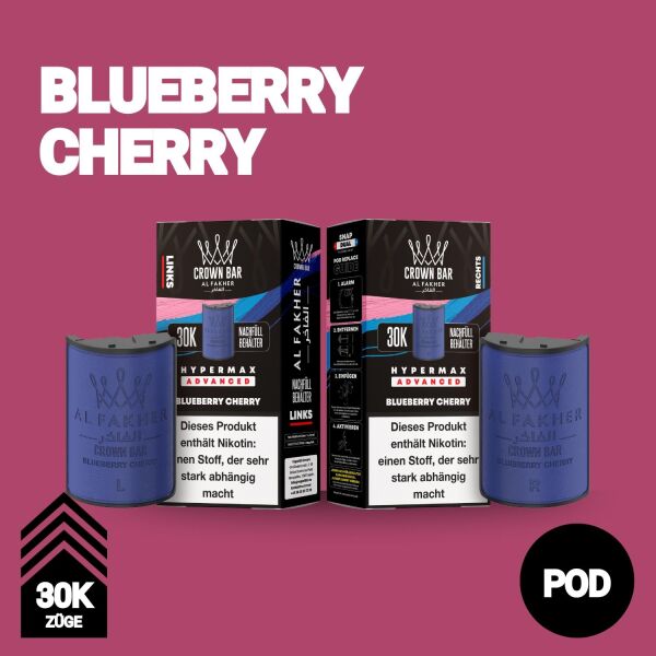 Al Fakher 30k Hypermax | POD | Blueberry Cherry